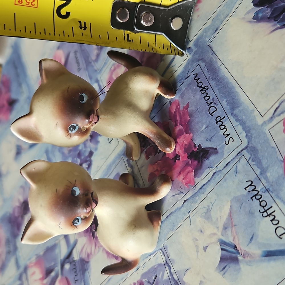 Norcrest Siamese Kitten Figurines - Picture 8 of 9